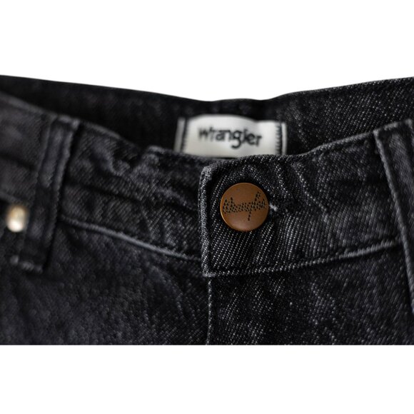 Wrangler's Women's W30 L28  High Rise Straight Wild West Black NWT - Picture 5 of 8
